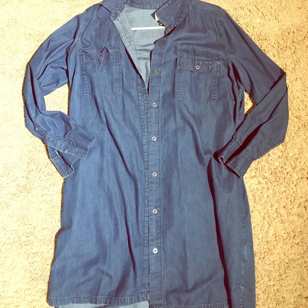 Denim dress